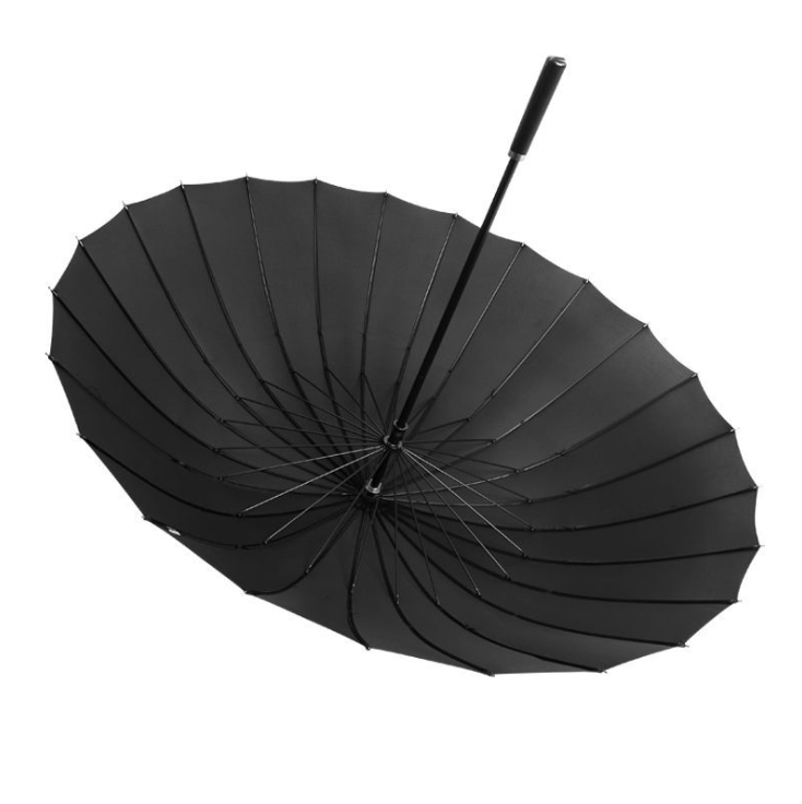 24骨加大雨傘男士長柄傘直柄超大號雙人加固學(xué)生晴雨兩用防風(fēng)傘