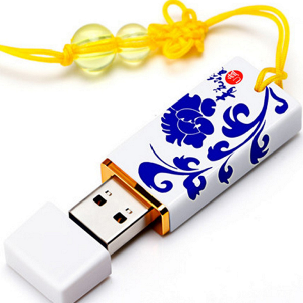 陶瓷青花瓷U盤(pán)8G中國(guó)風(fēng)個(gè)性定制創(chuàng)意禮品優(yōu)盤(pán)32G展會(huì)定制優(yōu)盤(pán)