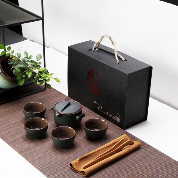 商務(wù)年會(huì)活動(dòng)禮品套裝定制logo陶瓷茶具創(chuàng)意伴手禮廣告促銷(xiāo)禮盒